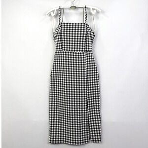 zara check midi dress GINGHAM CHECK SHIRT DRESS ZW COLLECTION - Green